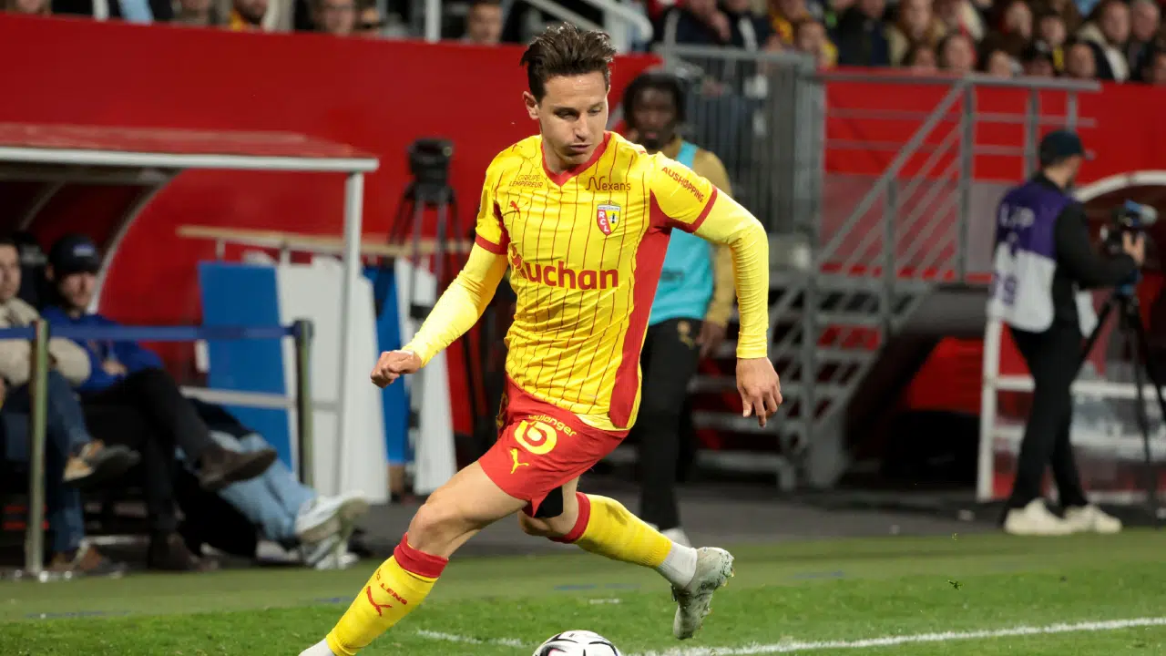 Florian Thauvin do Lens Palpite Lens x Nice – Copa da França – 22/05/2026