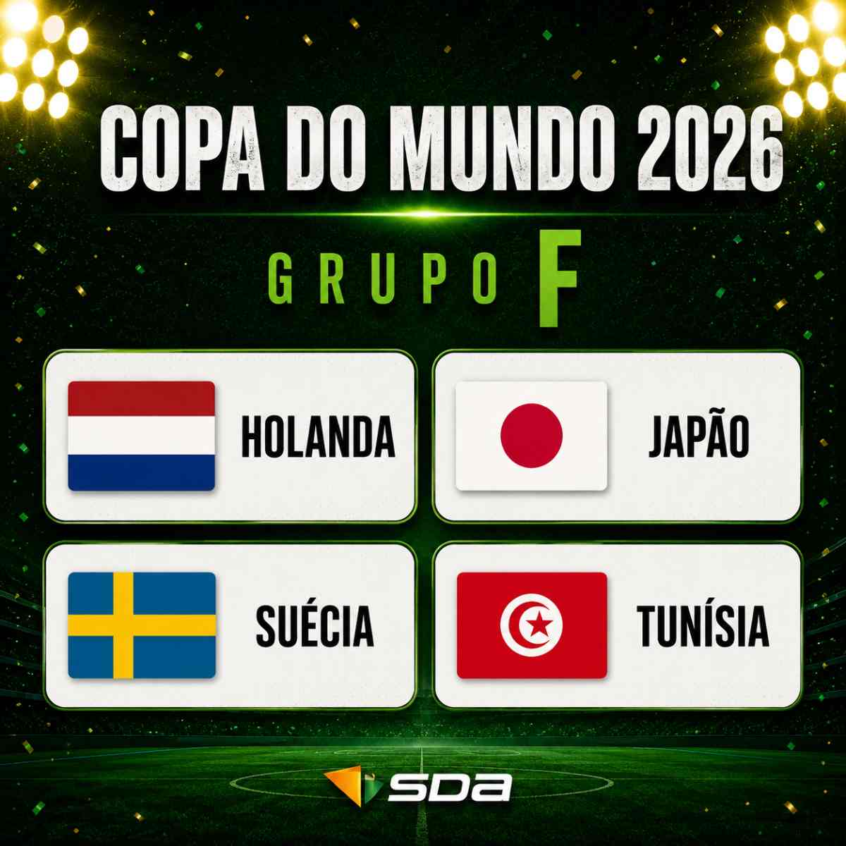 Grupo F - Copa do Mundo 2026