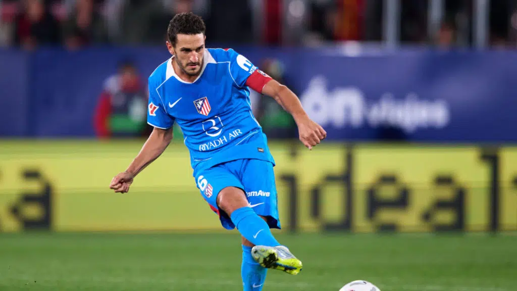 Koke do Atletico de Madrid Palpite Villarreal x Atletico Madrid