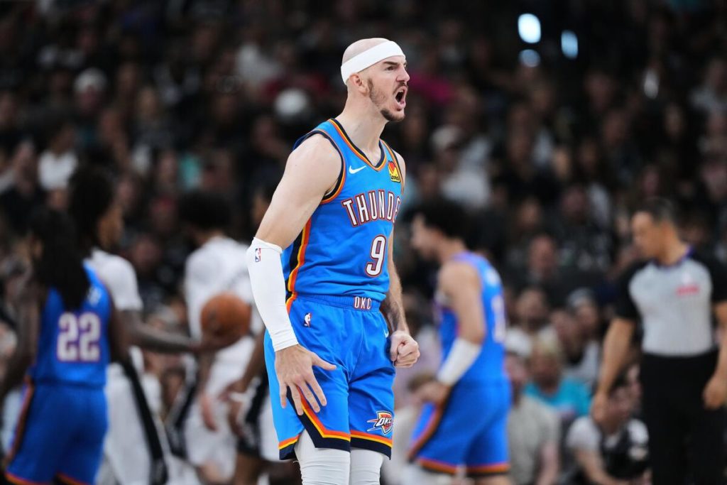 Palpite Oklahoma City Thunder x San Antonio Spurs - NBA - 26/05/2026 Palpite Oklahoma City Thunder x San Antonio Spurs - NBA - 26/05/2026