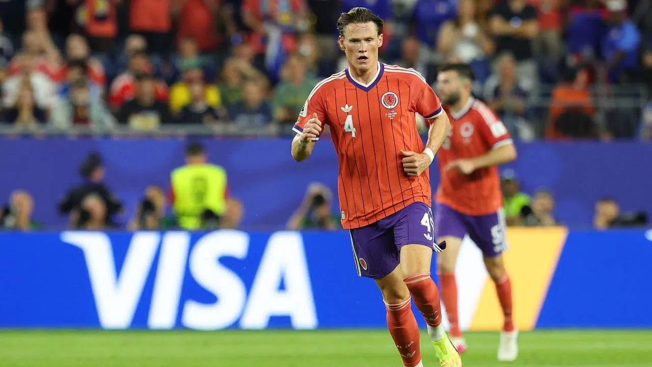 Scott McTominay do Scotland Palpite Escócia x Marrocos – Copa do Mundo – 19/06/2026