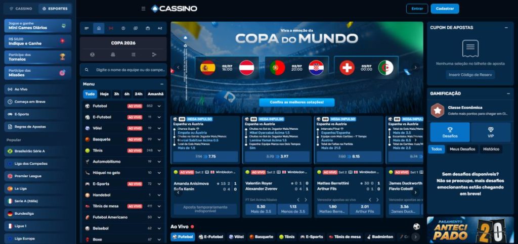 Cassino Bet apostas
