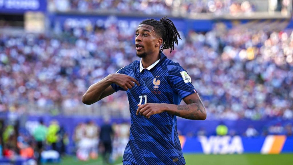 Michael Olise da França Palpite França x Marrocos